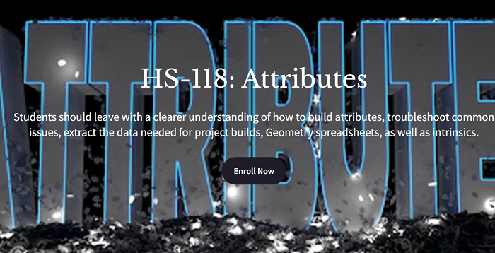 Houdini School: HS–118 – Attributes