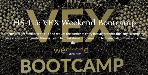 Houdini School: HS–115: VEX Weekend Bootcamp