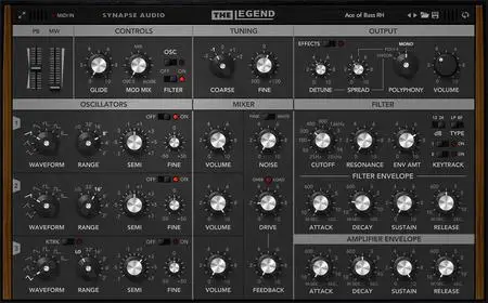 Synapse Audio Software The Legend HZ v2.0.2