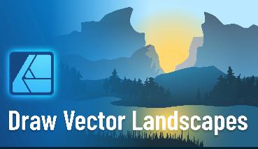 Draw Simple Landscape Vector Art Illustration in Affinity Designer for Beginners