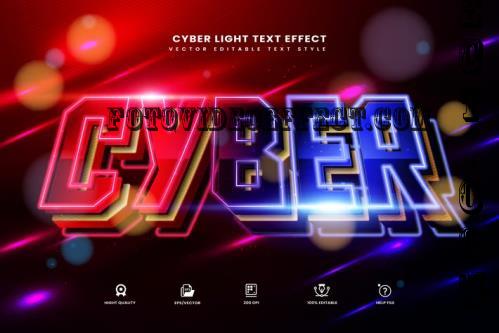 Cyber Light Editable Text Effect - 279828812 - FZ2EMX5