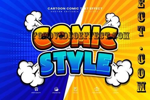 Comic Style Editable Text Effect - 279870171 - QRSLEAR