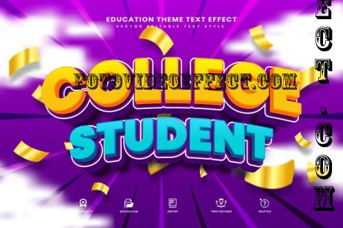 College Student Editable Text Effect - 280139367 - F46R6Y7