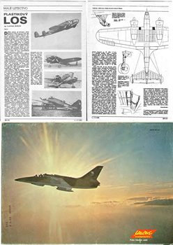 Letectvi+Kosmonautika 1985-4 - Scale Drawings and Colors