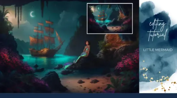 Finding North Education – Little Mermaid Editing Tutorial