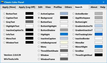 Classic Color Panel 2.0.0.57 Multilingual