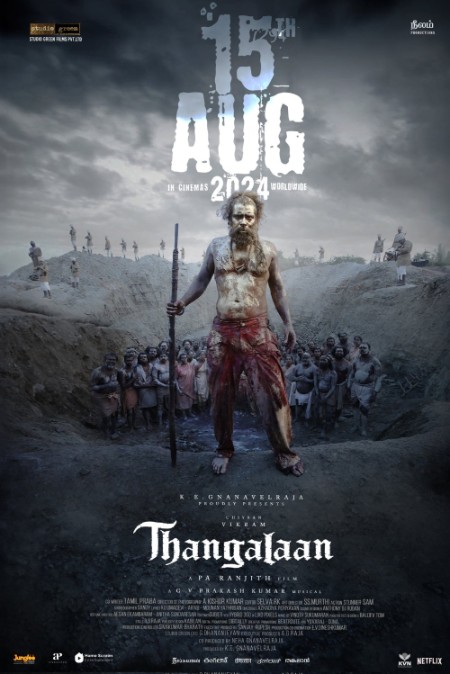 Thangalaan (2024) Hindi 1080p NF WEBRip DD 5 1 ESubs x264 - mkvAnime