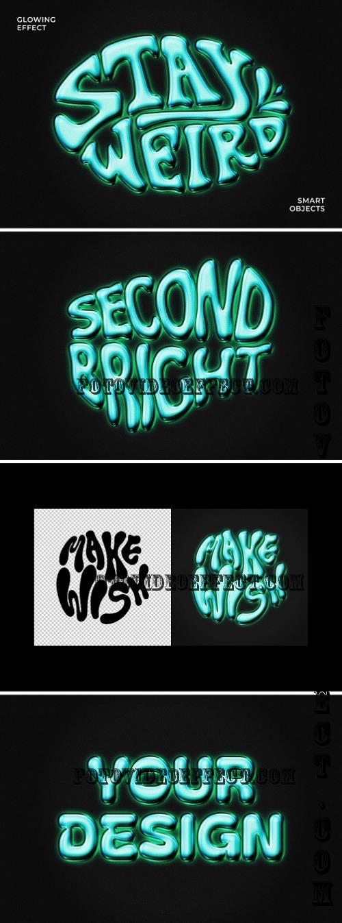 Glowing Text & Logo Effect - 290851592 - HXXDEHT