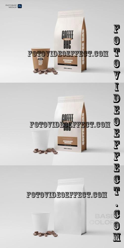 Coffee Bag Mockup - 8JW7F2J