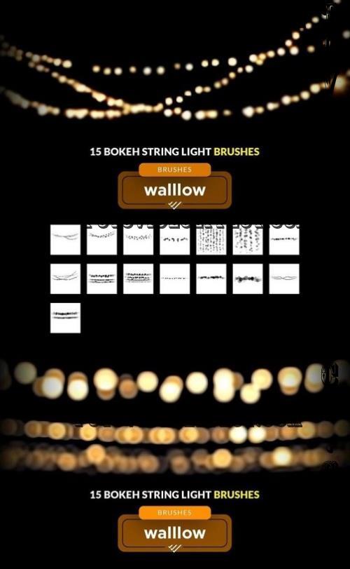 Bokeh String Light Photoshop Brush - 290817501 - ZWM2XFQ