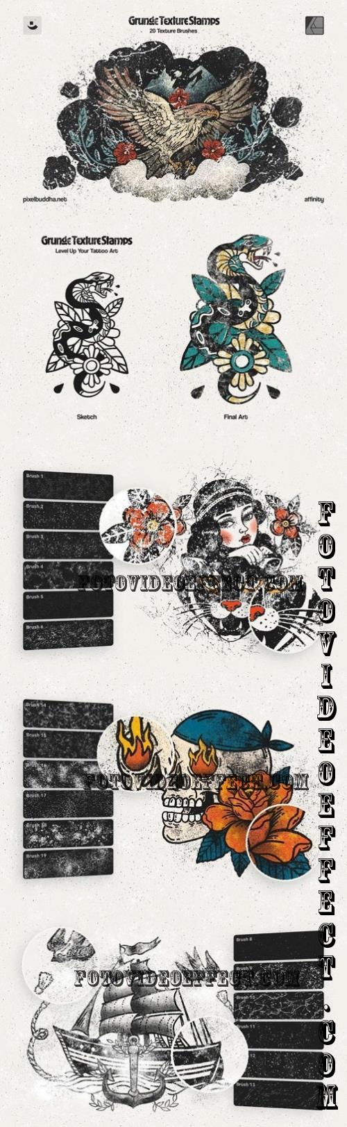 Grunge Stamp Affinity Brushes - 290860096 - AB4VJ66