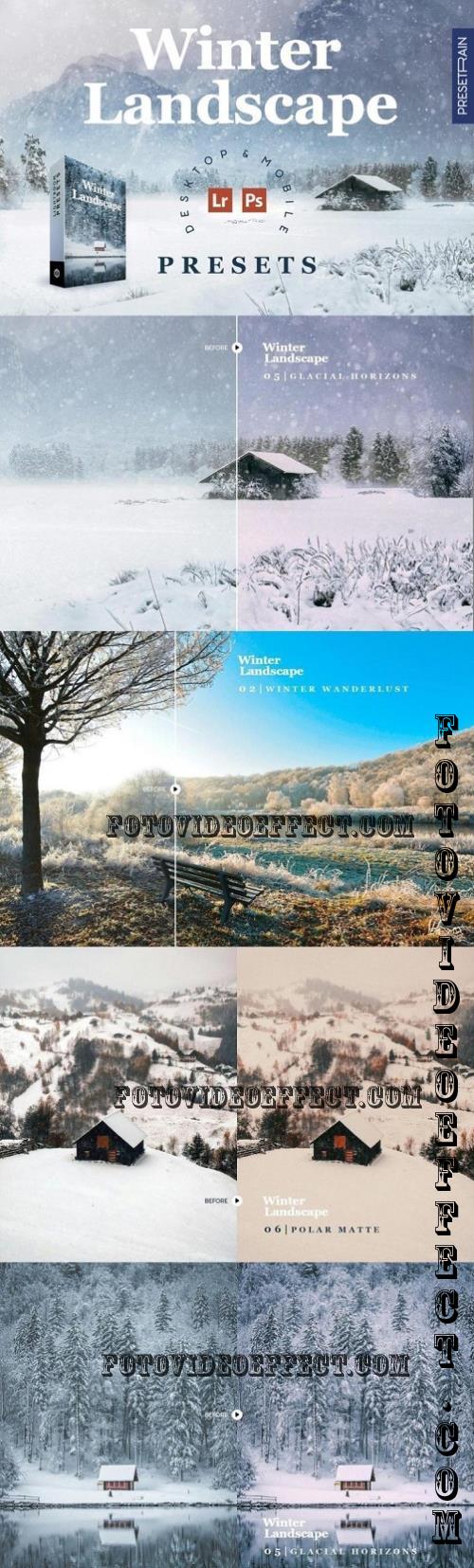 Winter Landscape Lightroom Presets - BQBZ78K