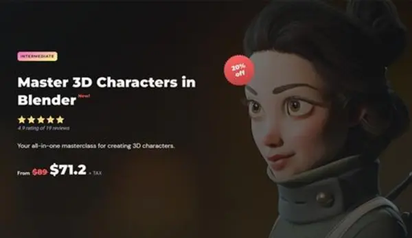 CGBoost – Master 3D Characters in Blender P1 C1–10