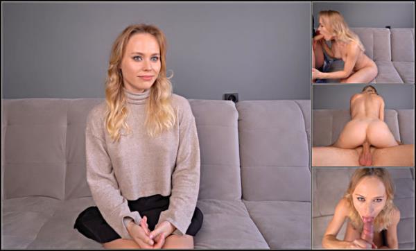 006 A Blonde With a Big Booty Fell In Love With Dicks And Cum On Her Face After Her First Porn Casting - [PornHub] (FullHD 1080p)