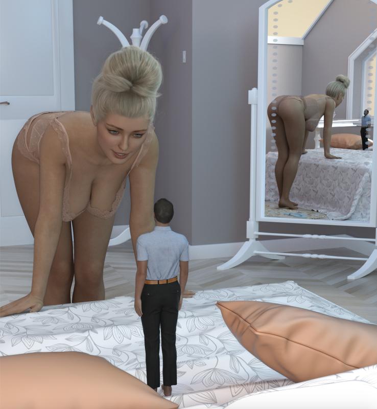 4laras - Shrinking Dad 3D Porn Comic