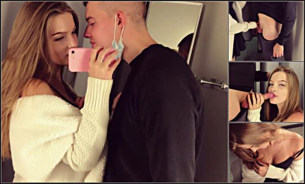 007 A Cute Girl Sucks a Dick And Takes Cum In Her Mouth, In a Fitting Room, In a Shopping Center - [PornHub] (FullHD 1080p)