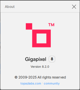 Topaz Gigapixel AI 8.2.0