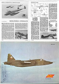 Letectvi+Kosmonautika 1985-9 - Scale Drawings and Colors