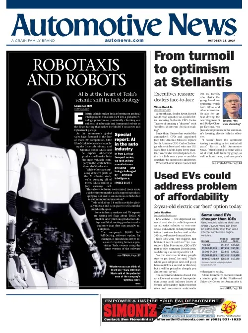 Automotive News – 21 October 2024