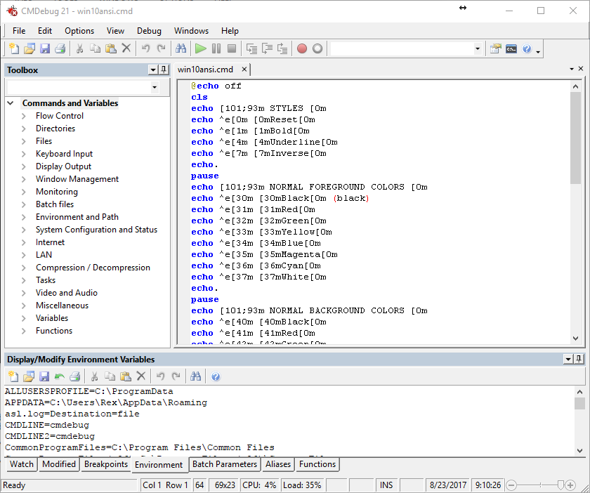 JP Software CMDebug 34.00.18 (x64) Multilingual