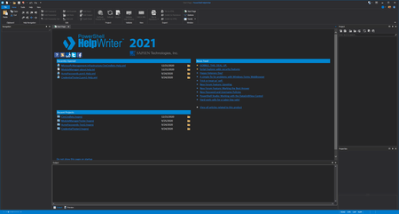 SAPIEN PowerShell HelpWriter 2025 v3.0.70 (x64)