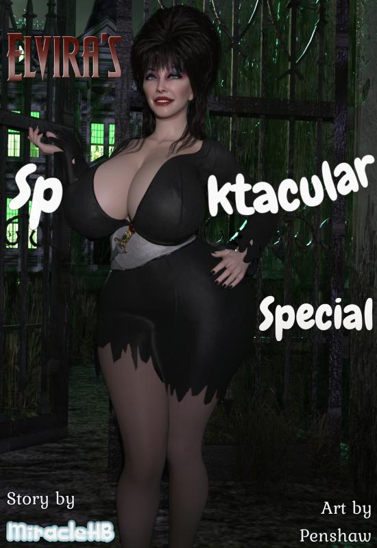 Penshaw - Elvira's SpOOktacular Special 3D Porn Comic