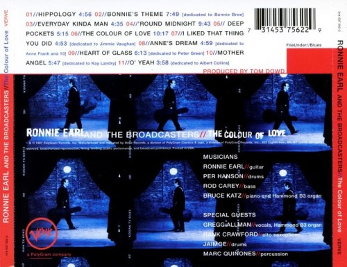 Ronnie Earl & the Broadcasters - The Colour of Love (1997) Lossless