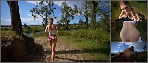 Milakittenx Wearing Tight Shorts Gets Creampie On a Hike - [Onlyfans] (HD 720p)