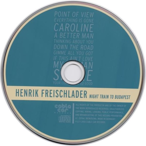 Henrik Freischlader - Night Train To Budapest (2013) Lossless  