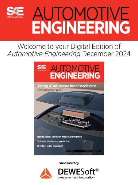 Automotive Engineering - December 2024