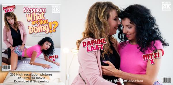 Daphne Laat (36), Mitzi X (19)  - Teeny babe Mitzi X gets seduced into hot lesbian sex by her hot stepmom Daphne Laat  Watch XXX Online FullHD