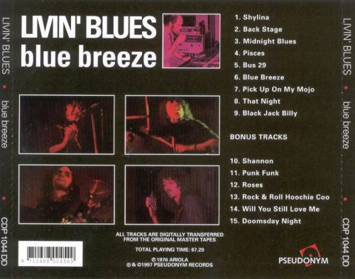 Livin' Blues - Blue Breeze (1976)(1997) Lossless