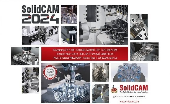 SolidCAM 2024 SP2 HF2 for Solid Edge 2020-2025 (x64)