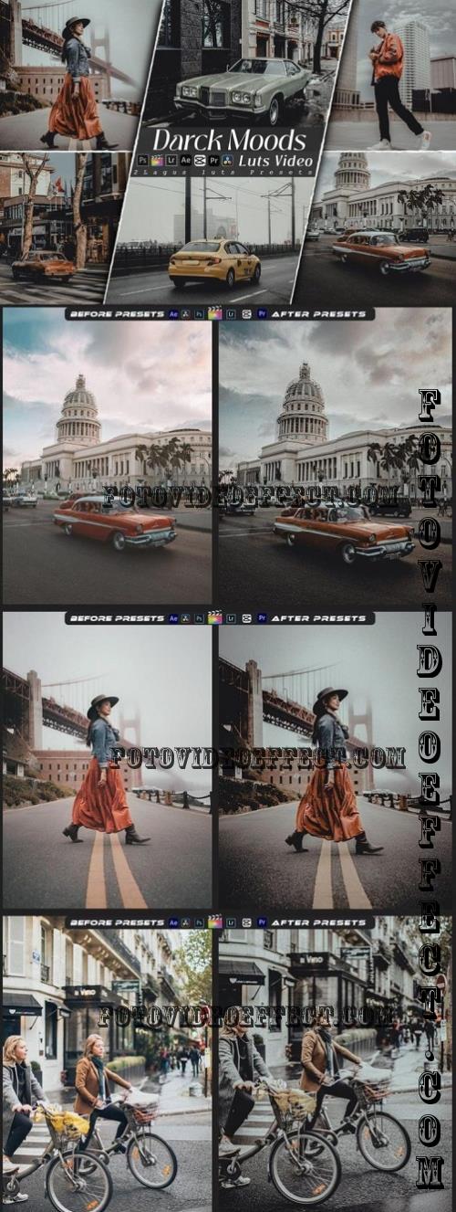 Darck Moods Lightroom Preset & Luts Premiere Pro - JKHMBQ4