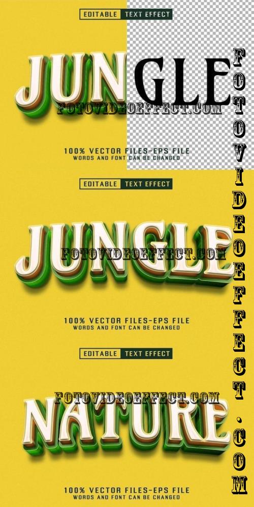 Junggle 3d Text - Editable Text Effect - GSWGTKX