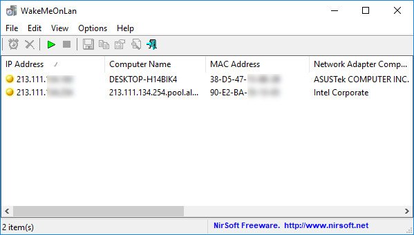 WakeMeOnLan 1.92