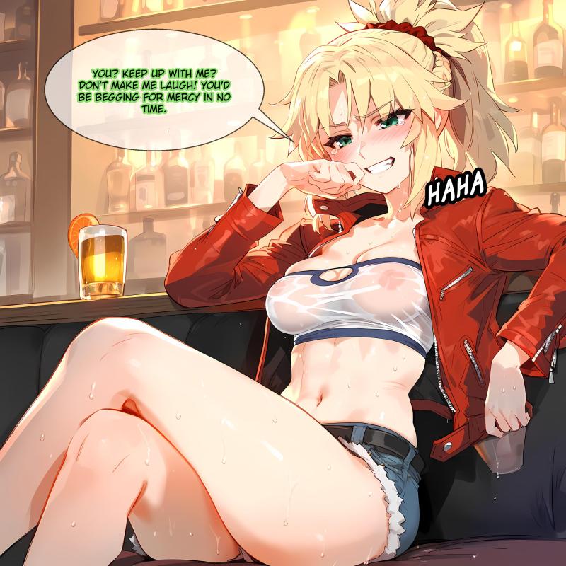 Ecchi AI - Mordred x Fate - Grand Order AI Porn