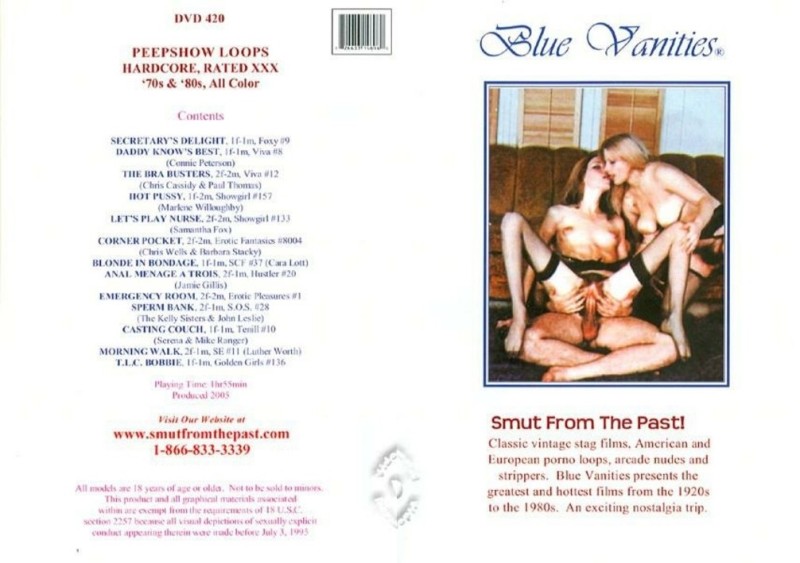 Blue Vanities Tape 420 / Peepshow Loops 420: 70s & 80s