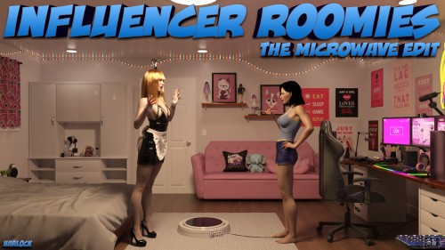 CaptainHarlock - Influencer Roomies 1 3D Porn Comic