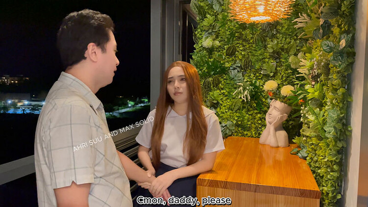 Risky Balcony Sex  College Step Daughter Nagpa Kantot Kay Step Dad Para Bilhan Ng Condo SA BGC Ahri Suu And Max Solid (Onlyfans) FullHD 1080p