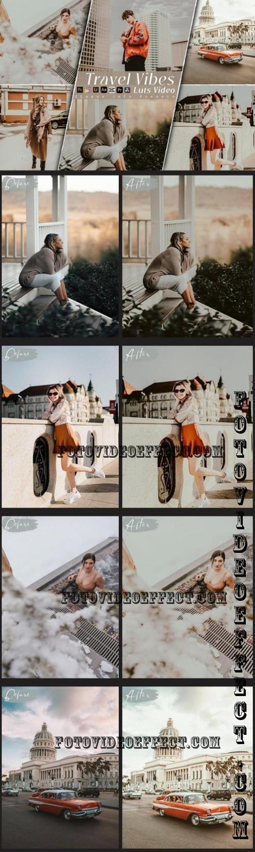 Travel Vibes Lightroom Preset & Luts Premiere Pro - LDMYGS7