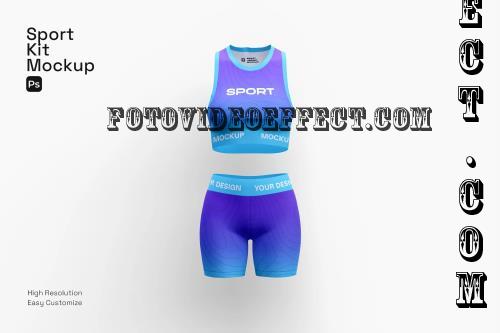 Women's Sport Kit Mockup - PBTV67R