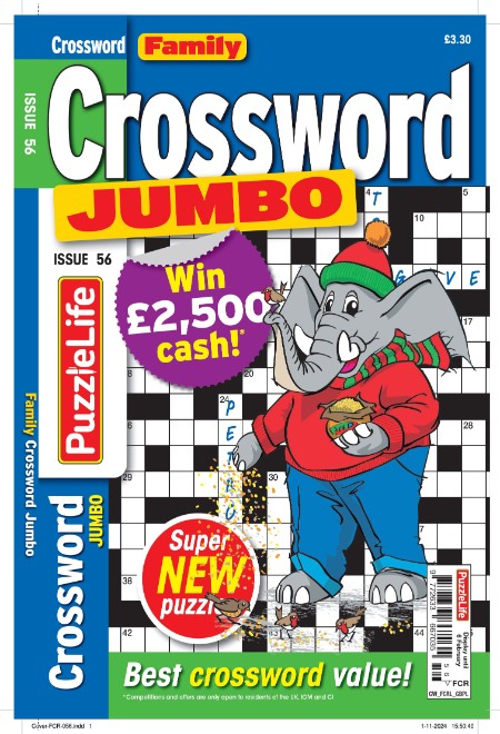 Family Crossword Jumbo - January 2025