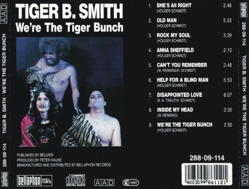 Tiger B.Smith - We're The Tiger Bunch (1974) Lossless