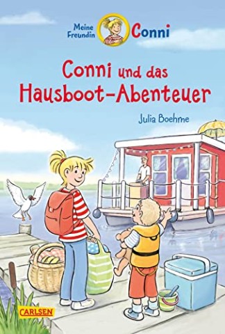 Cover: Boehme, Julia - Conni Erz&auml;hlb&auml;nde 39: Conni und das Hausboot-Abenteuer