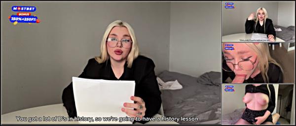 Blondessa - A Strict Teacher With a Big Ass, In Stockings, Taught a History Lesson. - [PornHub] - 2025 (FullHD 1080p)