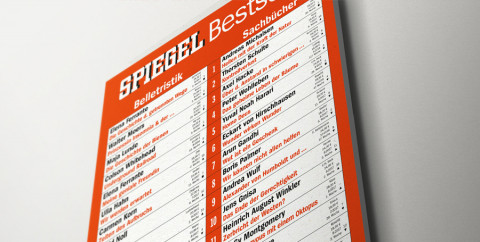 Spiegel-Bestseller-Belletristik-Liste Kw 3/2025
