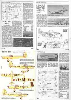 Letectvi+Kosmonautika 1985-17 - Scale Drawings and Colors