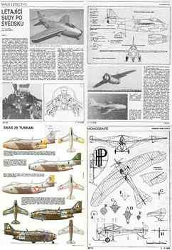 Letectvi+Kosmonautika 1985-18 - Scale Drawings and Colors