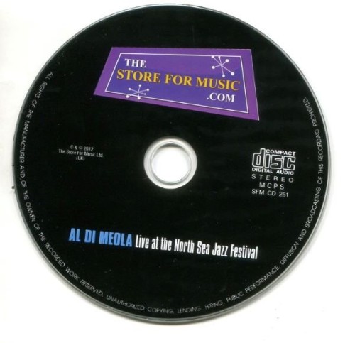 Al Di Meola - Live at the North Sea Jazz Festival (1993)(2012) Lossless